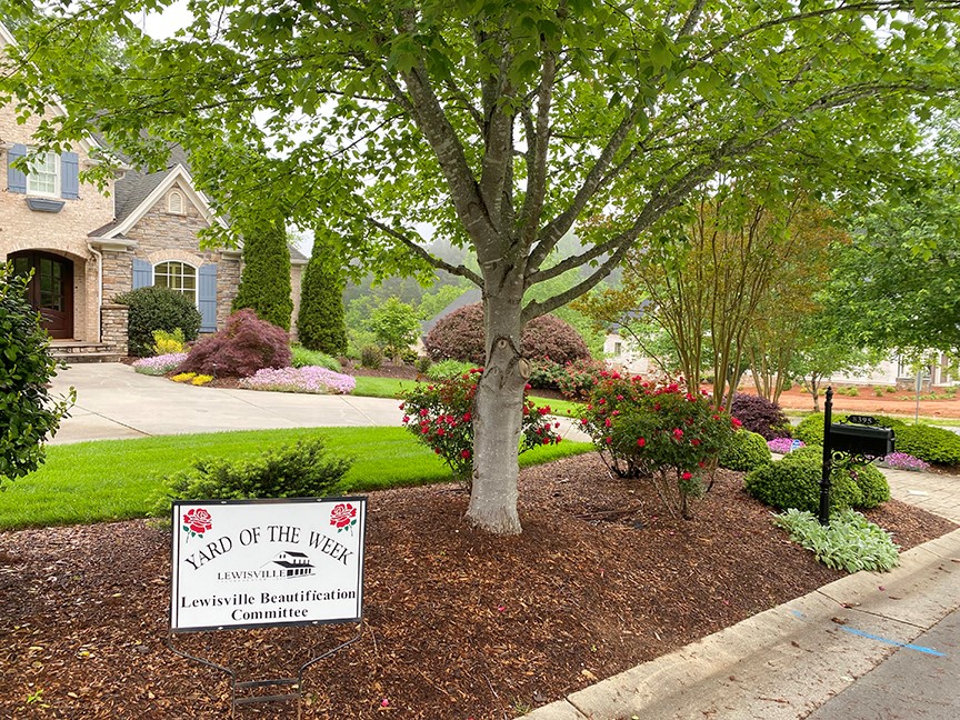 8395 Grove Creek Drive - Yard of the Week