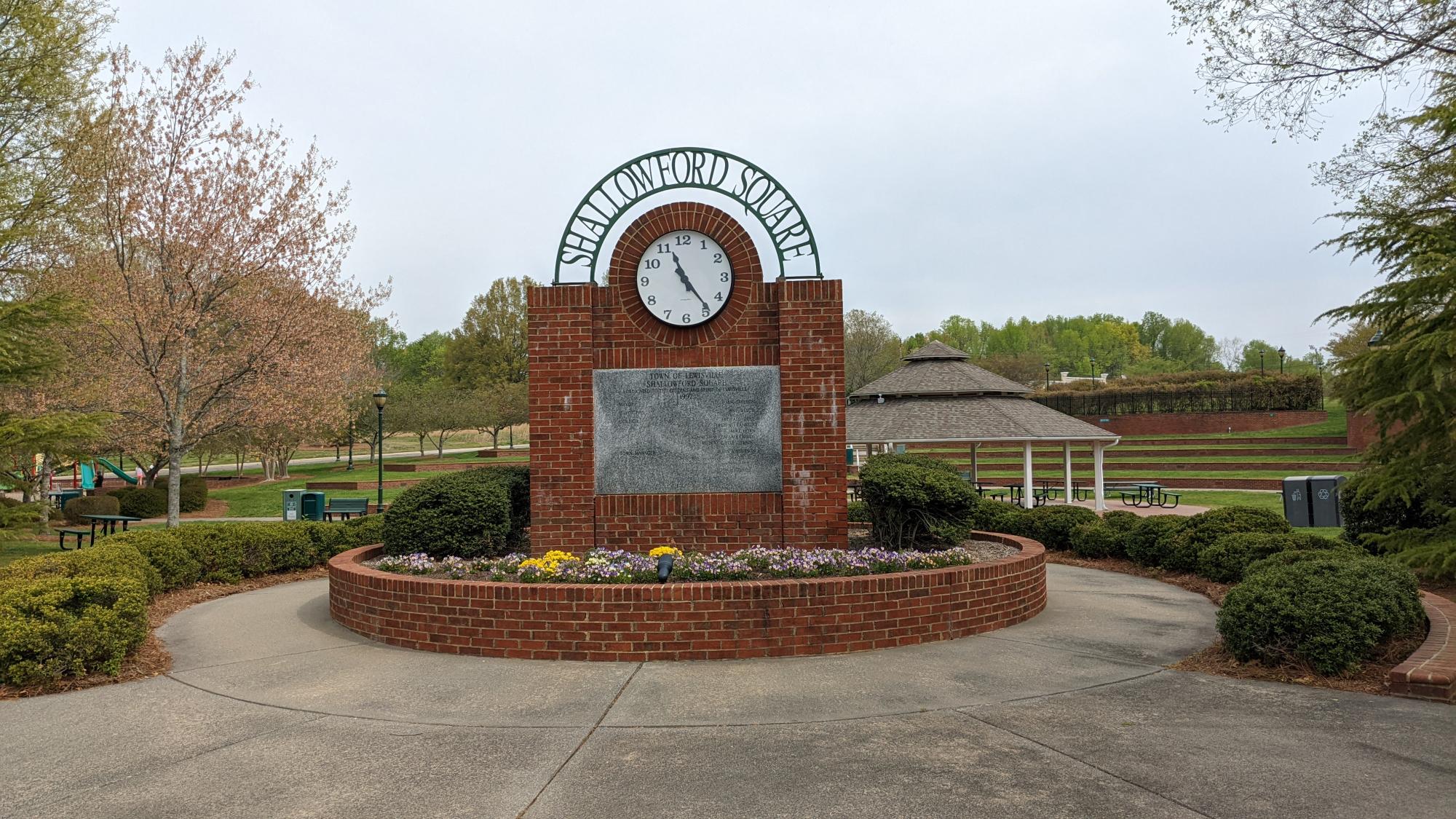 Shallowford Square Clock